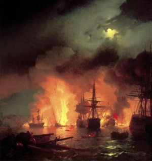 ПАМЯТНЫЕ ДАТЫ ВОЕННОЙ ИСТОРИИ РОССИИ: 7 июля 1770 год - Чесменское сражение