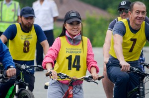 В Горно-Алтайске состоялся третий благотворительный велопробег «Добрый Bike»