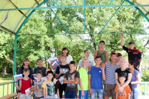 День флага в летнем лагере «Черемушки»