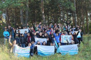 Новосибирских студентов из Республики Алтай посвятили в первокурсники