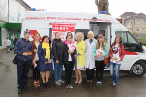 Активисты движения «СТОПНАРКОТИК-Горно-Алтайск» сдали кровь на анализы по выявлению ВИЧ